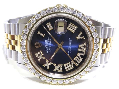 mens rolex diamonds|rolex men's watch diamond bezel.